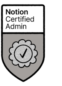 Notion Certified Admin